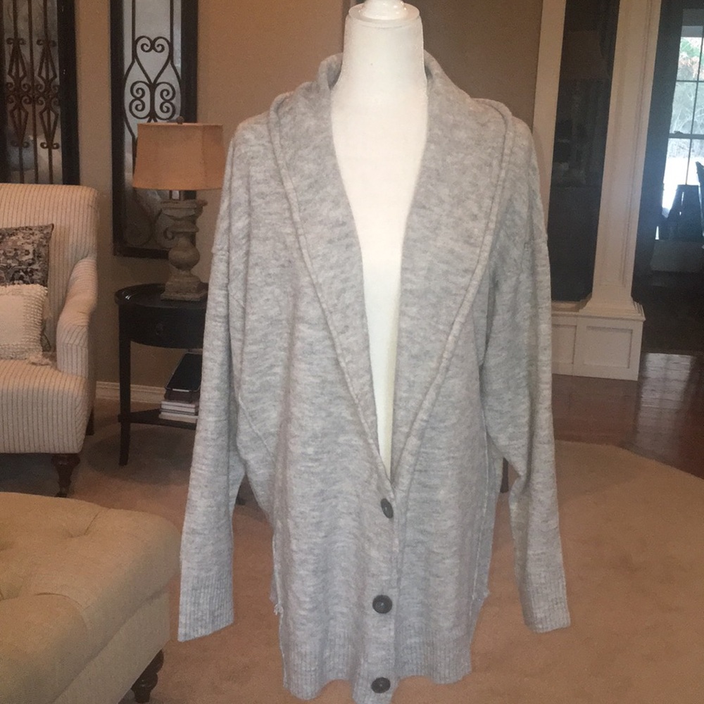 Free People Eucalyptus Long Cardigan Sweater.  Boho Party 🎉 Host Pick 10-2-22!! - Picture 10 of 16